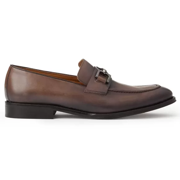 Alpha Classic Bit Leather Loafer^Bruno Magli Discount