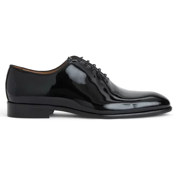 Angelo Whole Cut Oxford Black Patent^Bruno Magli Flash Sale