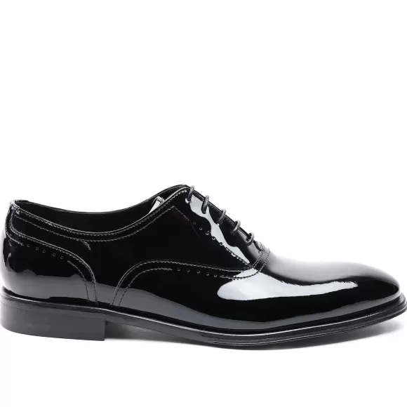 Arno Sera Plain-Toe Balmoral Oxford Patent^Bruno Magli Outlet