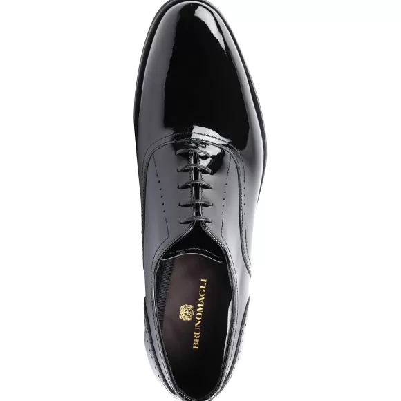 Arno Sera Plain-Toe Balmoral Oxford Patent^Bruno Magli Best Sale