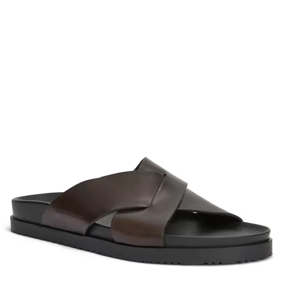 Bologna Double Strap Sandal Leather^Bruno Magli Outlet