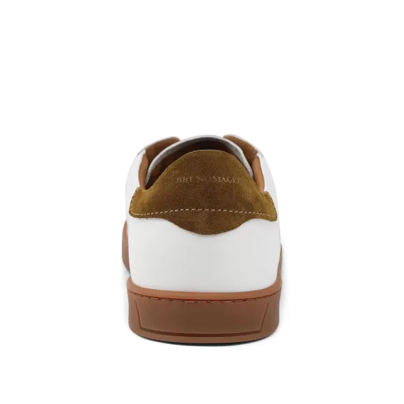 Bono Leather Lace-Up Sneaker - White^Bruno Magli Sale