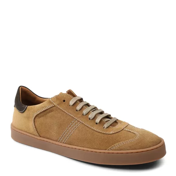 Bono Suede Lace-Up Sneaker - Cognac^Bruno Magli Cheap