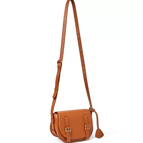 Camilla Equestrian Inspired Handbag Nappa Leather^Bruno Magli Fashion