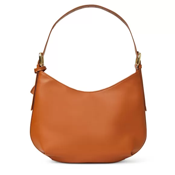 Cora Hobo Handbag Cognac Nappa Leather^Bruno Magli Best Sale