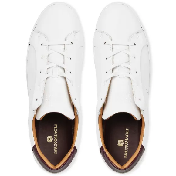 Dante Lace-To-Toe Leather Sneaker^Bruno Magli Cheap