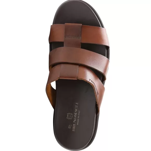 Empoli Leather Slide Sandal^Bruno Magli Discount