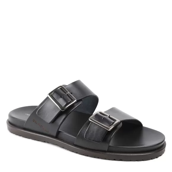 Erasmo Double-Buckle Sandal^Bruno Magli Shop