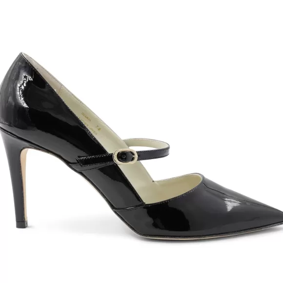 Gemma Mary-Jane Leather Pump^Bruno Magli Cheap