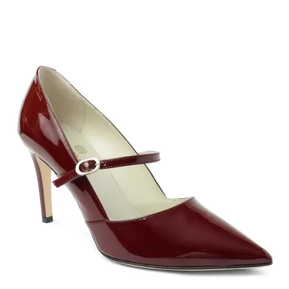 Gemma Mary-Jane Leather Pump Patent^Bruno Magli Best Sale