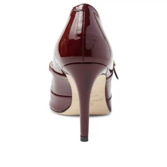 Gemma Mary-Jane Leather Pump Patent^Bruno Magli Best Sale