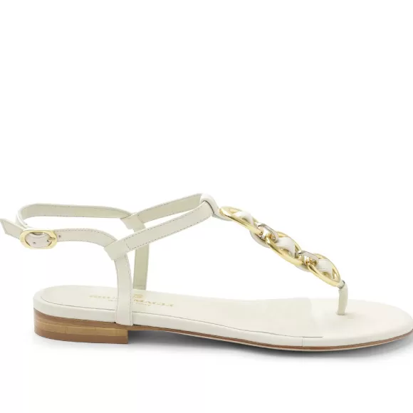 Marina Leather Embellished Thong Sandal^Bruno Magli Hot