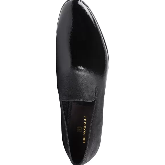 Monet A-Line Patent Suede Smoking Slipper^Bruno Magli Outlet