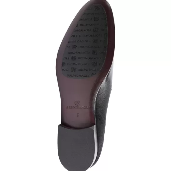 Monet A-Line Patent Suede Smoking Slipper^Bruno Magli Discount