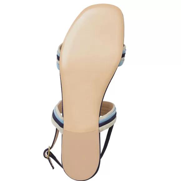 Portia Sandal Navy/Blue/Sand Suede^Bruno Magli Best