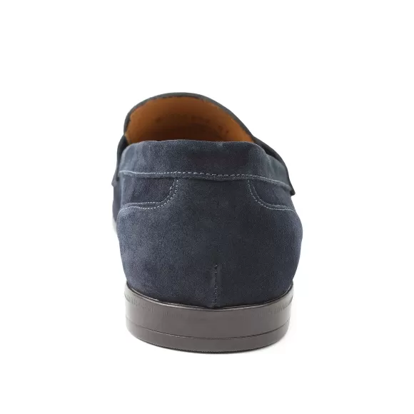 Silas Suede Loafer - Navy^Bruno Magli Fashion