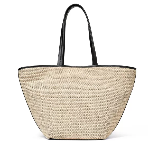 Tessa Raffia Palm Tote^Bruno Magli Best