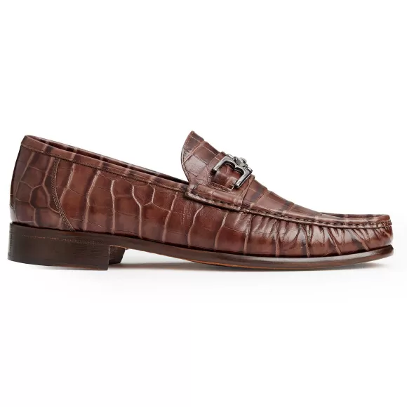 Trieste Classic Moccasin- Brown Croc^Bruno Magli Discount